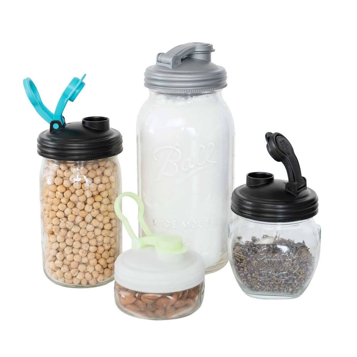 reCAP® Mason Jars Lid POUR Carry Loop